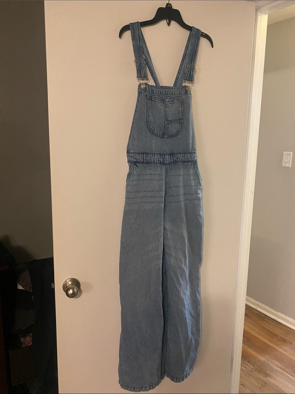 Light Wash Denim Overalls
